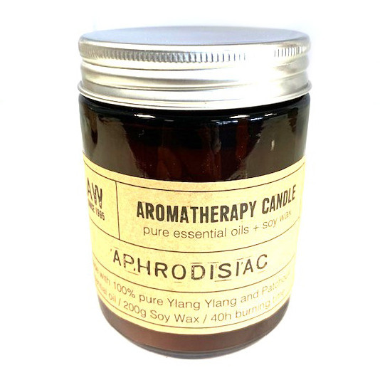 Velas para Aromaterapia de Soja - Afrodisiaco
