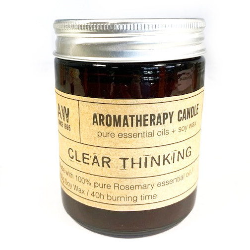 Velas para Aromaterapia de Soja - ensamiento claro