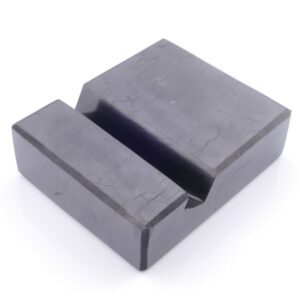 Soporte para móvil en piedra de shungita pulida
