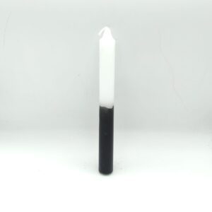 VELA NEGRA BLANCA