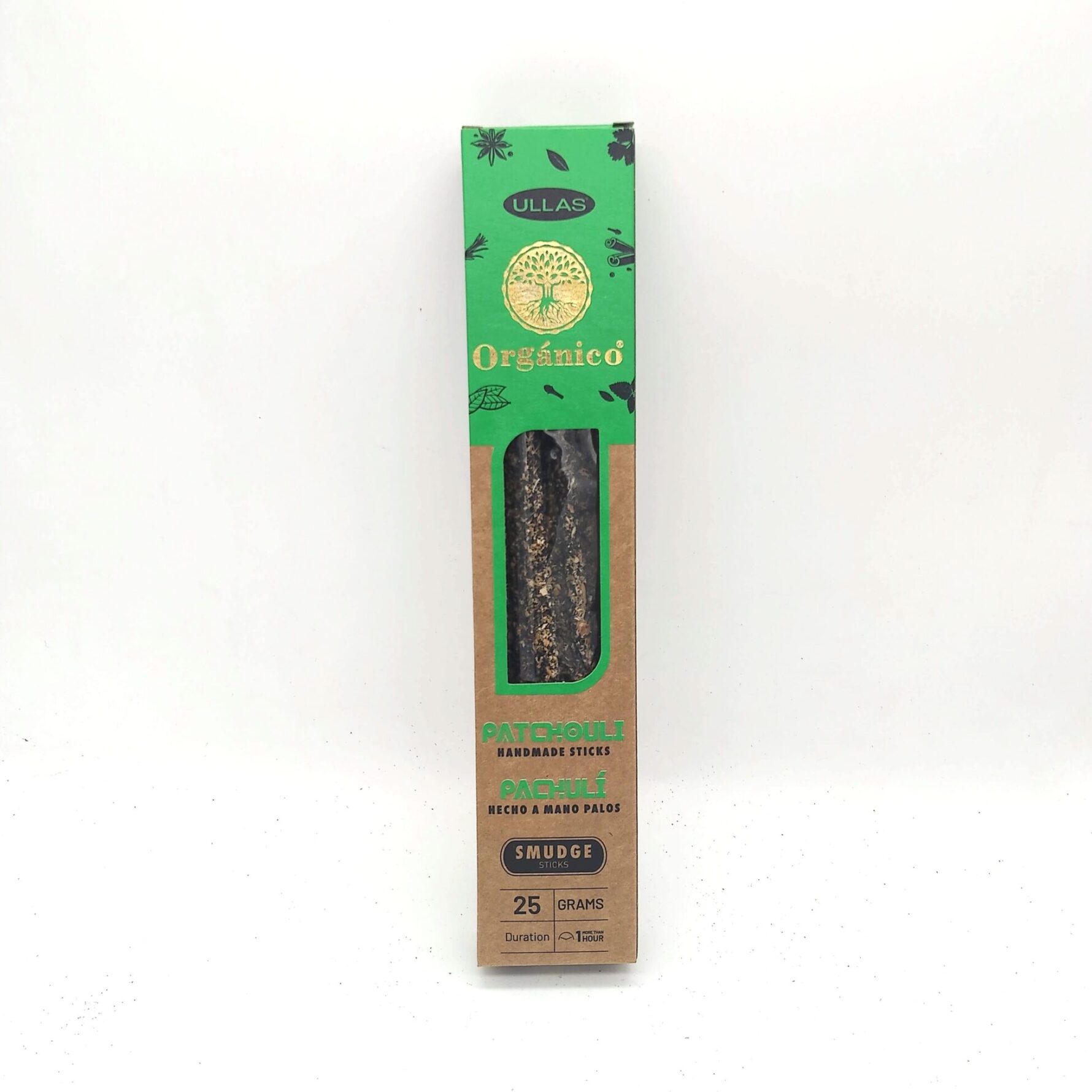 INCIENSO ORGANICO PACHULI ULLAS