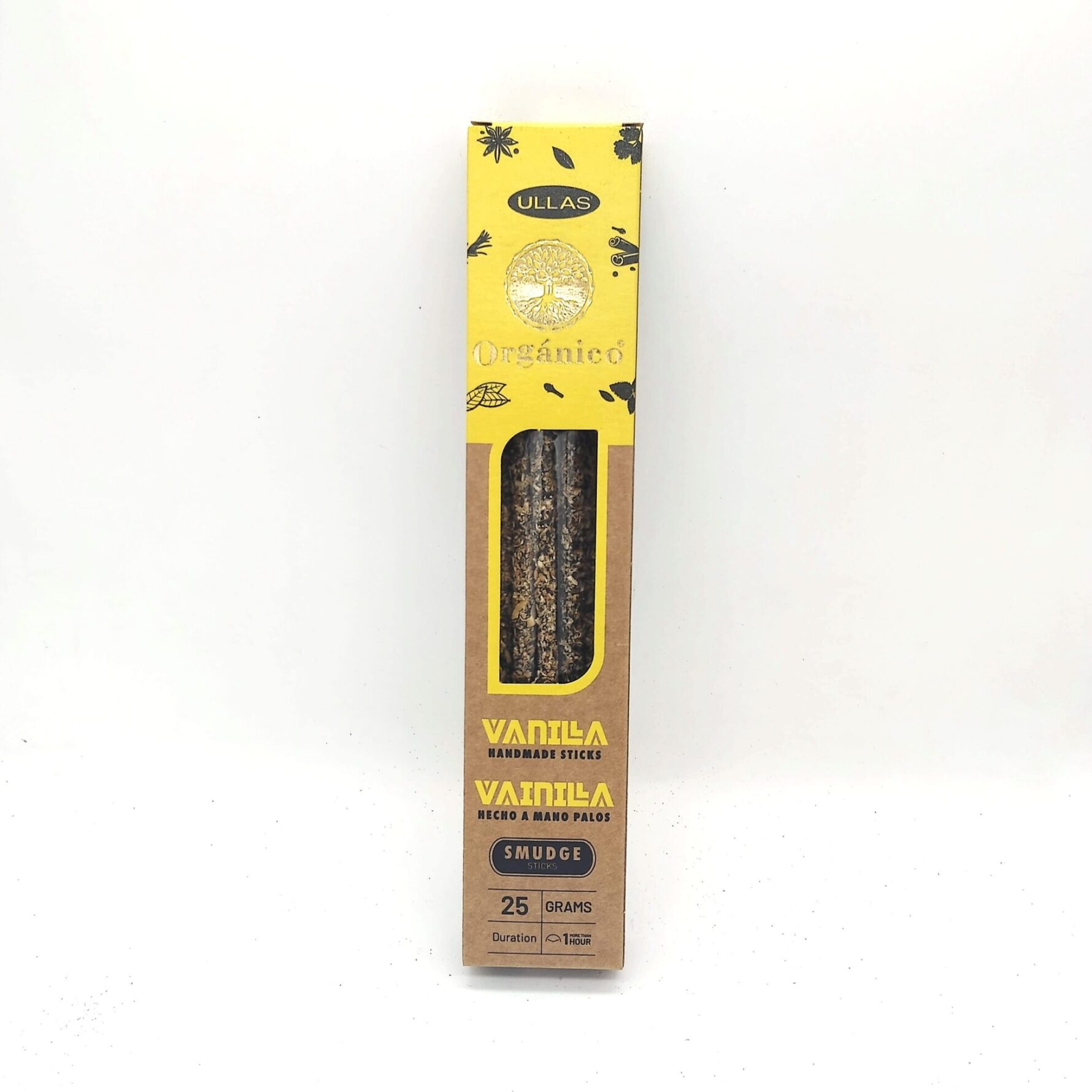 INCIENSO ORGANICO VAINILLA ULLAS