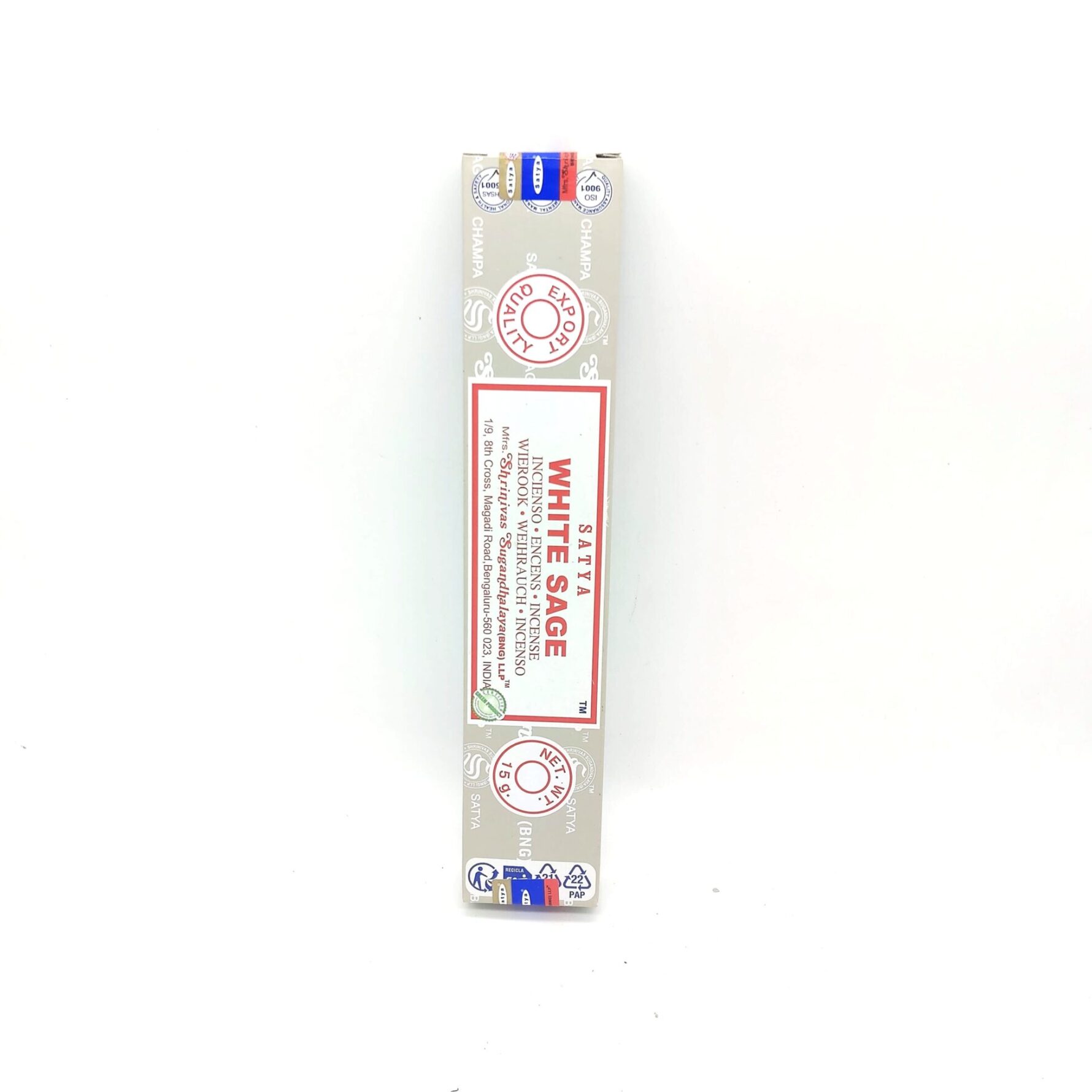 INCIENSO SALVIA BLANCA SATYA