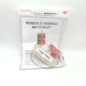 Pendulo Hebreo con etiquetas marca Productos Karma