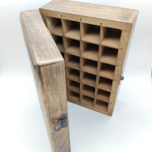 Caja de madera para aceites esenciales