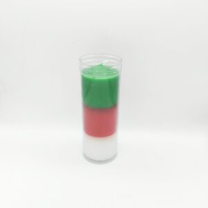 Velón Blanco, Rojo y Verde