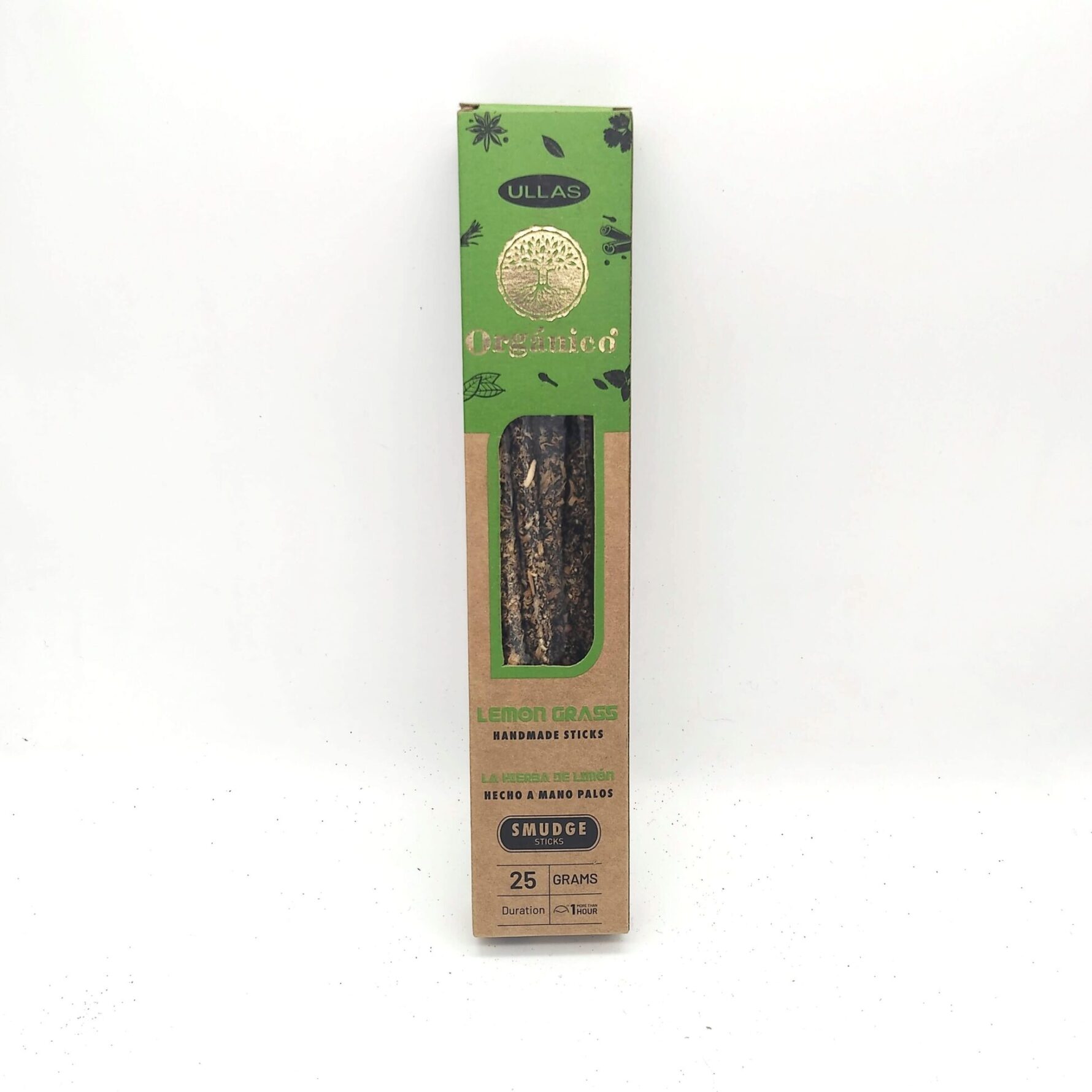 INCIENSO ORGANICO HIERBA DE LIMON ULLAS