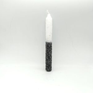 VELA SAL NEGRA  BLANCA