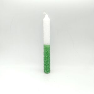 VELA SAL VERDE  BLANCA