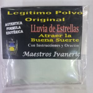 Legítimo polvo Lluvia de estrella. Atrae Buena Suerte