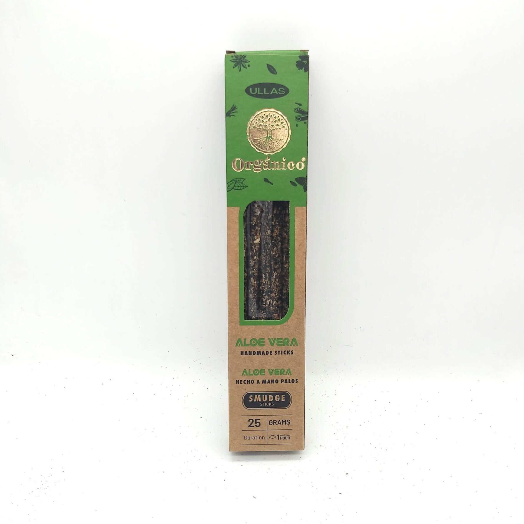 INCIENSO ORGANICO ALOE VERA ULLAS