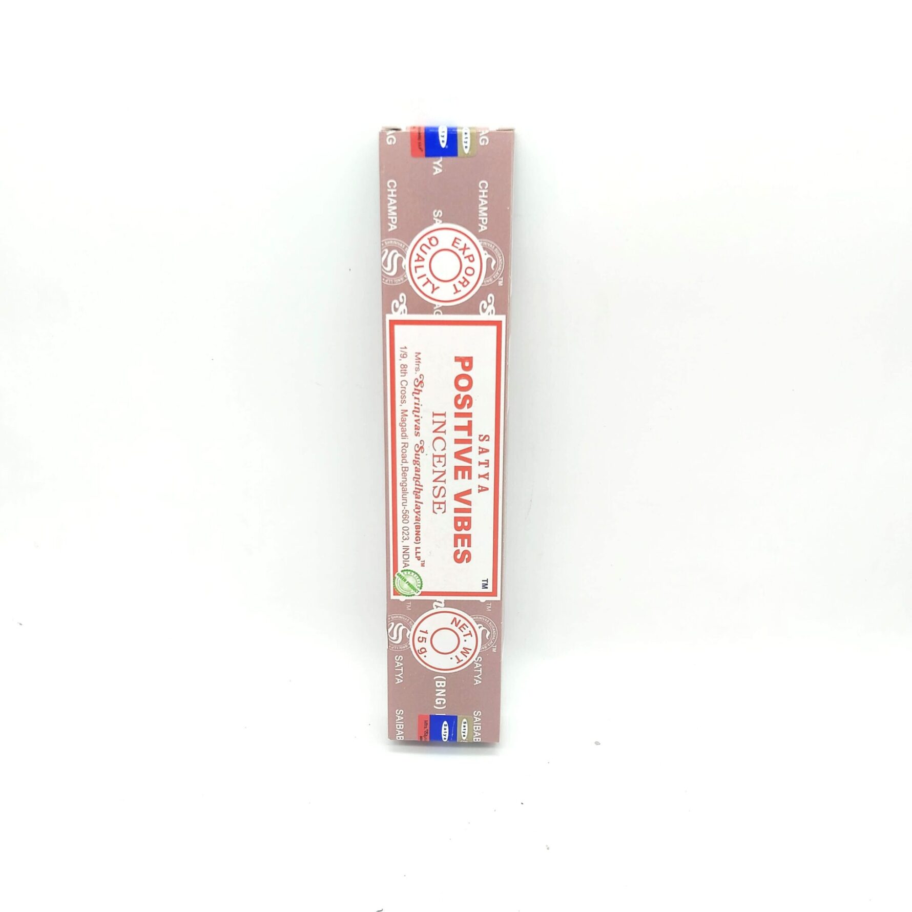 INCIENSO VIBRACION POSITIVA SATYA