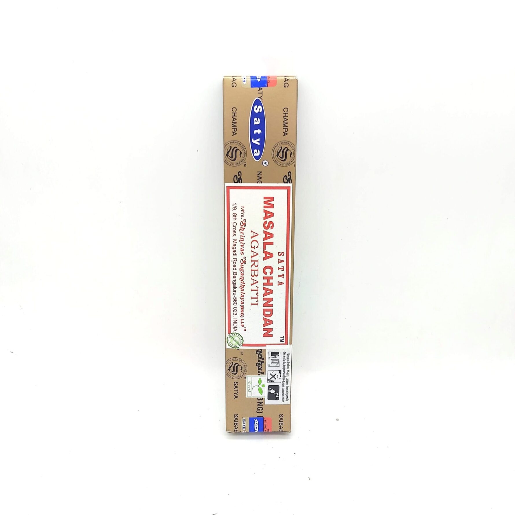 INCIENSO MASALA CHANDAN SATYA