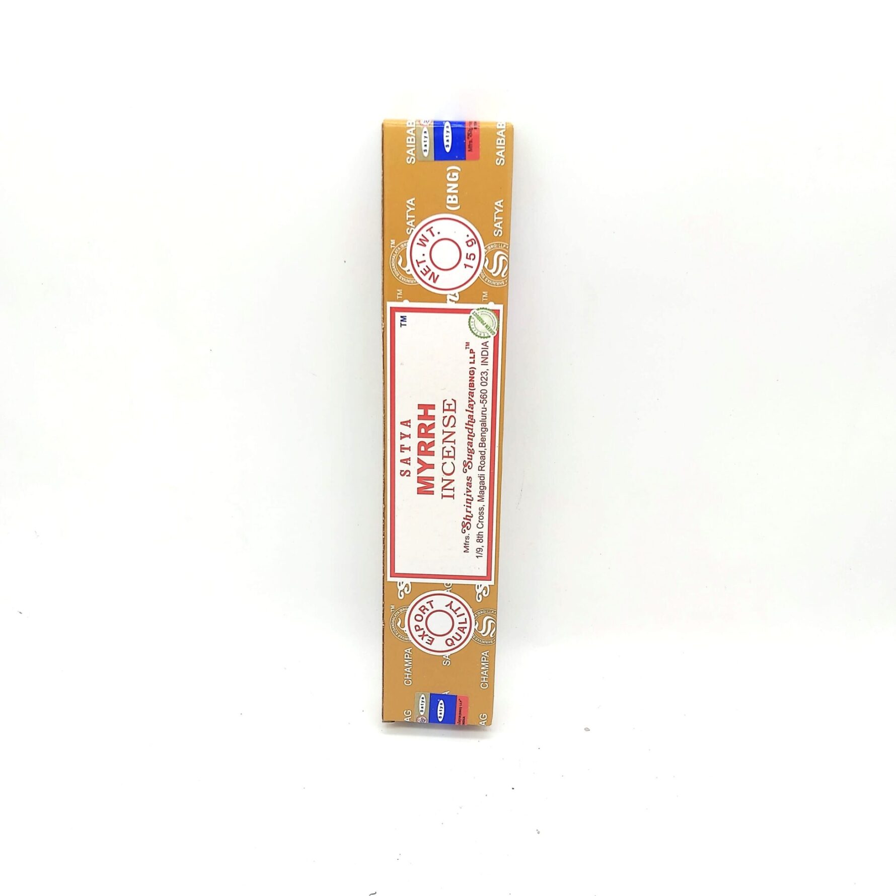 INCIENSO MIRRA SATYA