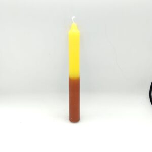 VELA MARRON AMARILLA