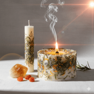 Velas y velones herbales